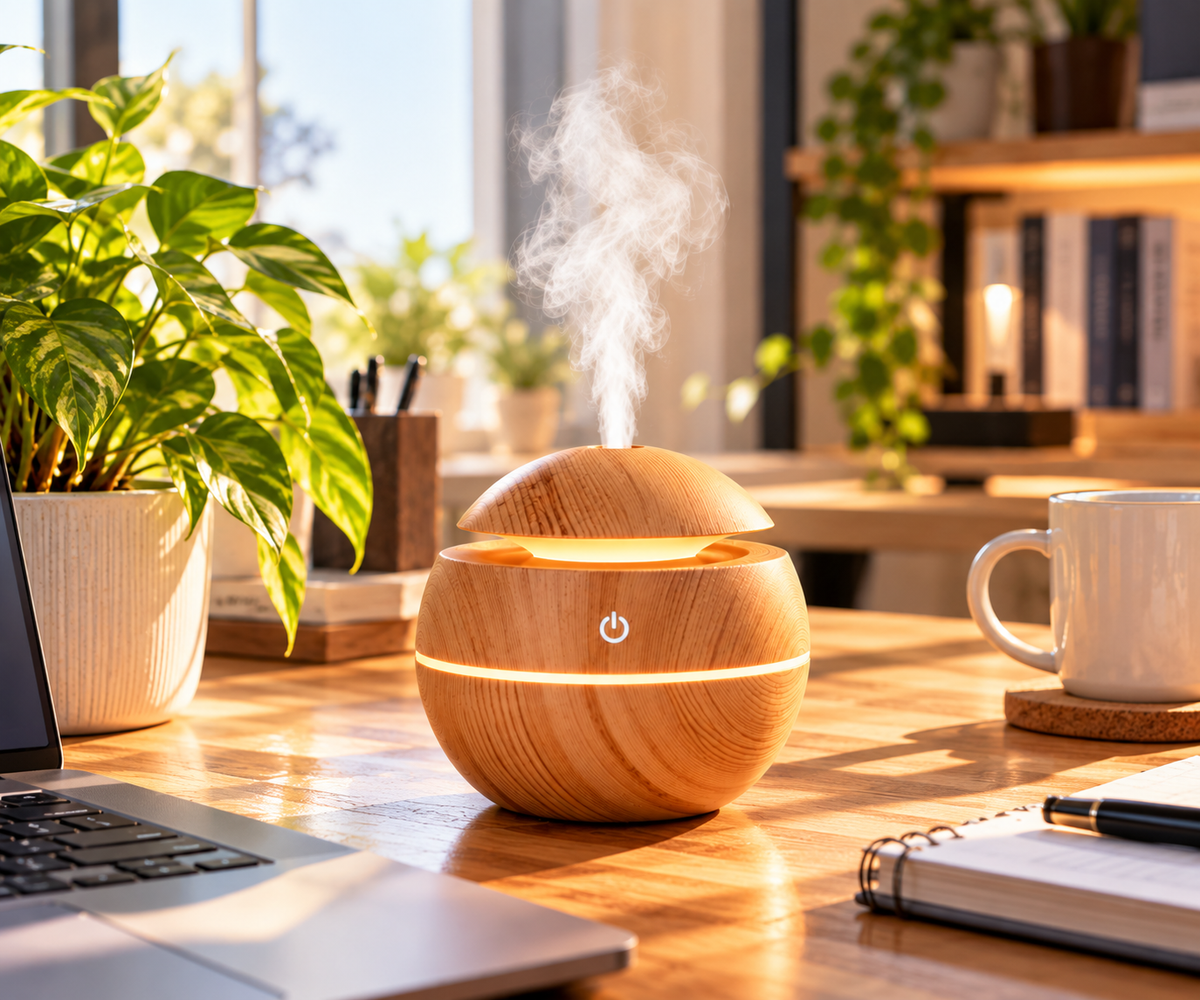 FreshLight AuraMist – Wood Grain Diffuser